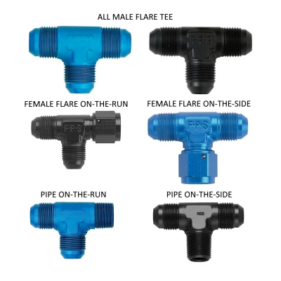 AN FLARE TEE FITTINGS - FITTING-TEE-FLARE