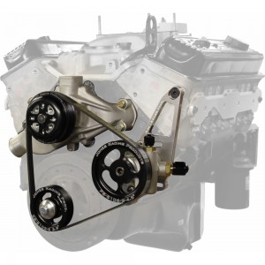 JONES RACING PRODUCTS SB CHEVY SERPENTINE WATER PUMP & PS DRIVE SYSTEM