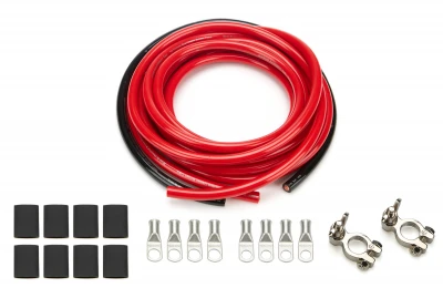 QUICKCAR TOP MOUNT 4 AWG BATTERY CABLE KIT - QCP-57-009