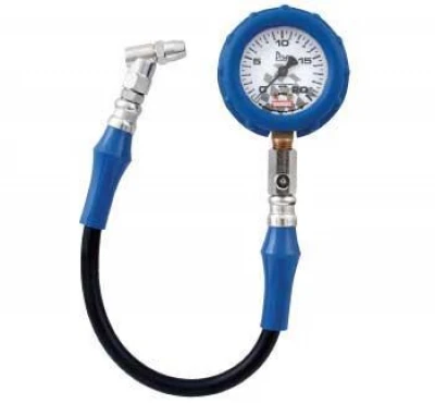 QUICKCAR WHITE FACE TIRE GAUGE - QCP-56-020