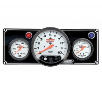 QUICKCAR STANDARD GAUGE PANEL WITH TACH - QCP-61-6731