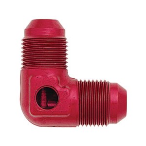 90° MALE FLARE TEE WITH 1/8"  NPT PORT