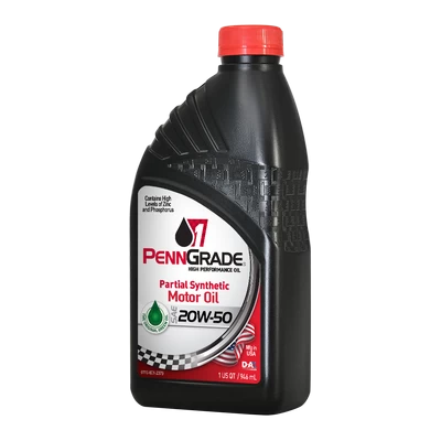 PENNGRADE 1® PARTIAL SYNTHETIC HIGH PERFORMANCE OIL SAE 20W-50 - BPO-7119