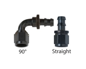 AN REDUCER PUSH-ON HOSE END FITTINGS
