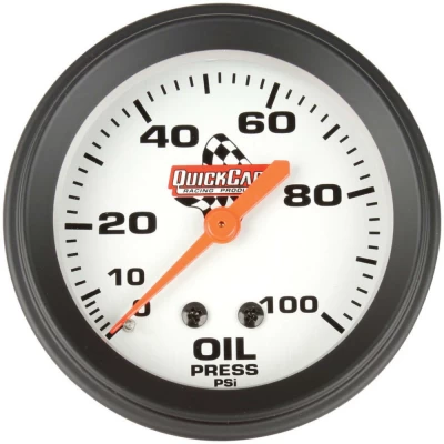 QUICKCAR SPRINT CAR OIL PRESSURE GAUGE - QCP-611-6004
