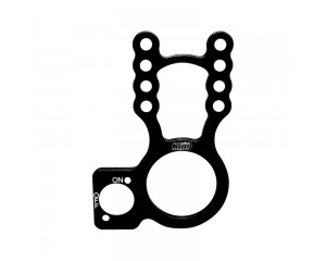 KING RACING PRODUCTS STEERING GEAR LOCATOR AND FUEL SHUT OFF MOUNT