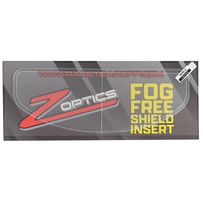 ZAMP RACING Z OPTICS FOG FREE SHIELD INSERT - ZAM-P0100012