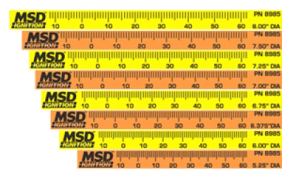 MSD TIMING TAPES - MSD-8985
