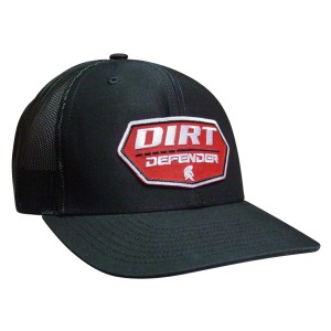 DIRT DEFENDER RED PATCH HAT