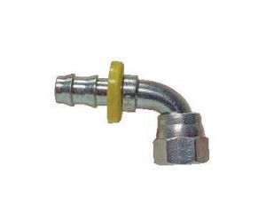 STEEL PUSH-ON HOSE END FUEL FITTING