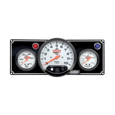 QUICKCAR STANDARD GAUGE PANEL WITH TACH - QCP-61-6731