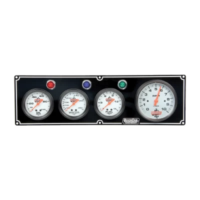 QUICKCAR STANDARD GAUGE PANEL WITH TACH - QCP-61-67423
