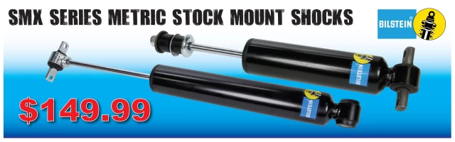 Bilstien SMX Series Metrick Stock Mount Shocks available at Day Motor Sports.