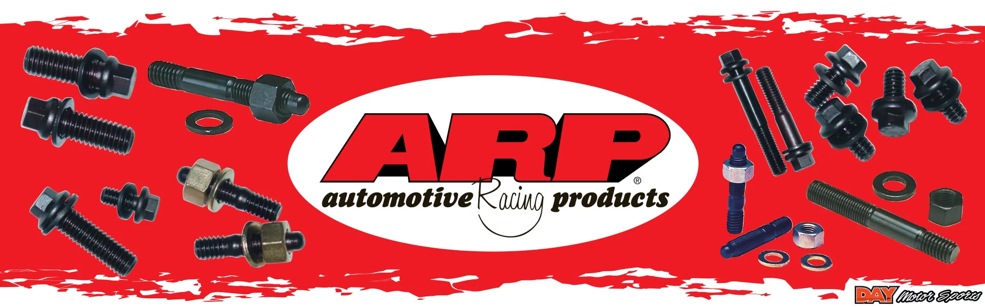 ARP engine assembly fasteners, accessory fasteners, and fastener assembly lubricant available at Day Motor Sports.