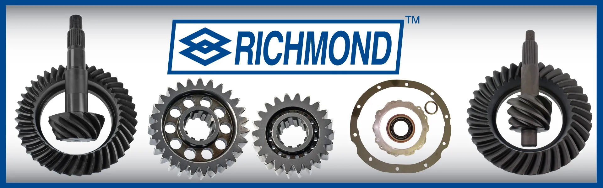 Richmond ring and pinion gears, quick change gear sets, and installation kits available at Day Motor Sports.