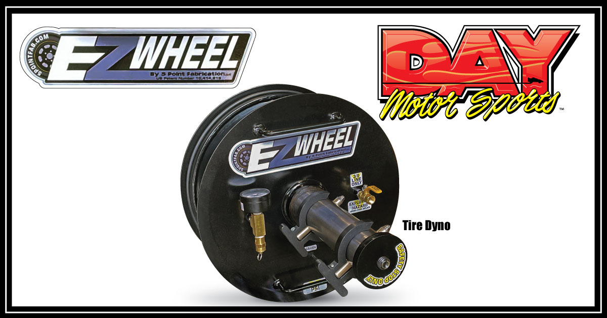 EZ Wheel Tire Dyno from 5 Point Fabrication available at Day Motor Sports.