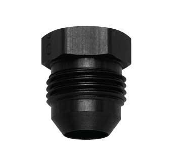 Fragola 480610-BL Black Size -10 AN Plug 